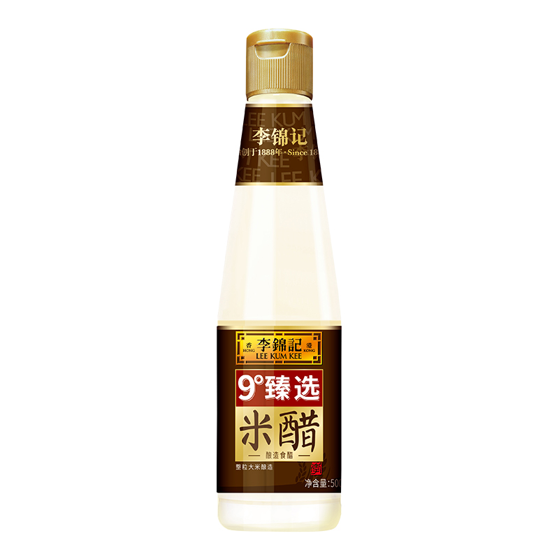 【团长特惠】9度臻选米醋 500ml 整粒大米酿造 德国液态发酵工艺0%添加剂