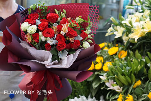 红色系花束 200 商品图6