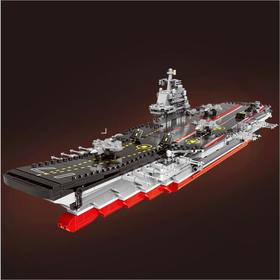 星堡XB06020军事 中国海军航空母舰拼装高兼容小颗粒积木