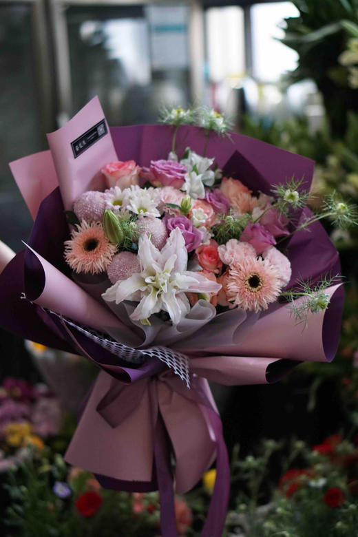 粉紫色系花束 200 商品图2