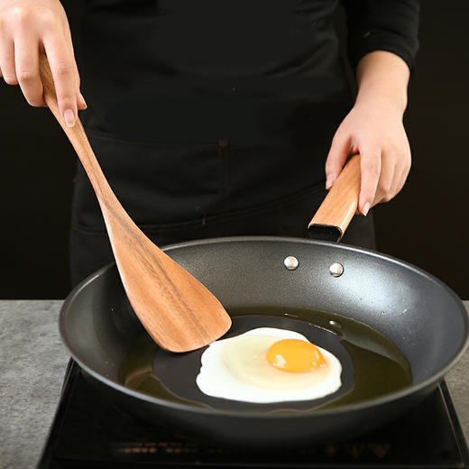 泰国LC LIVING 相思木炒菜铲木铲 家用不粘锅专用木饭勺电饭煲锅铲厨房 商品图2