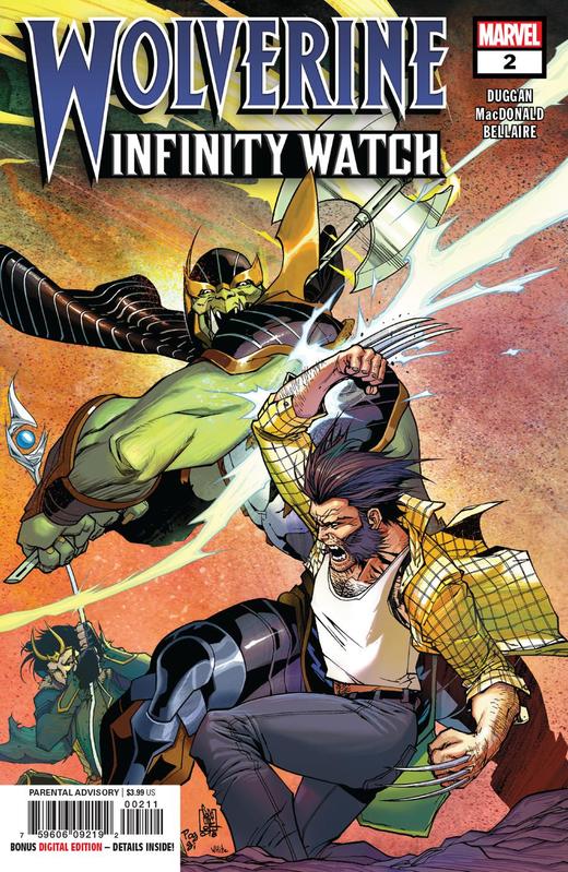 金刚狼 无限守望 支线 Wolverine Infinity Watch（2019）普封 商品图3