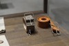 Arts&Science 浅棕色方形银扣宽腰带 商品缩略图2