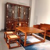 红桥红  家具严选  缅甸花梨(大果紫檀）  【罗汉床混搭沙发六件套】 商品缩略图4