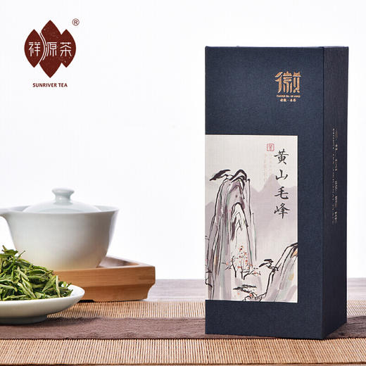 祥源茶 特级黄山毛峰 绿茶 罐装80g 商品图1