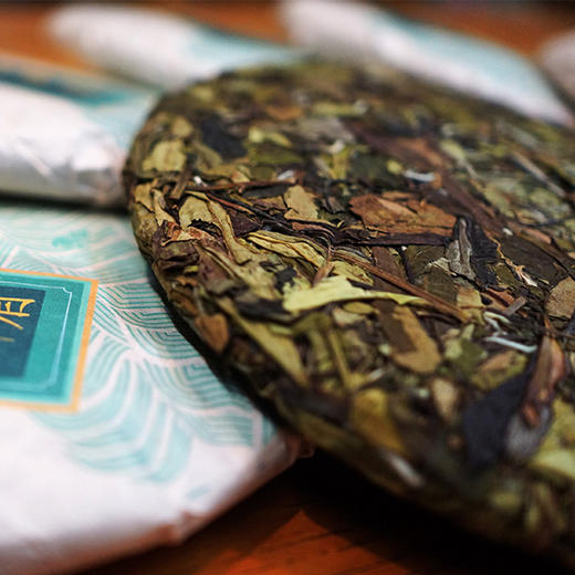 祥源茶 2019年 高山寿眉 政和白茶 茶饼 357g 商品图2