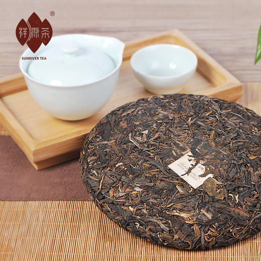 祥源茶 藏锋 易武 普洱生茶 茶饼357g 商品图2
