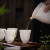尚置丨描金羊脂白玉瓷茶具套组 （盖碗*1，品茗杯*6，公道杯*1，茶漏*1）礼盒装 三款可选      商品缩略图3