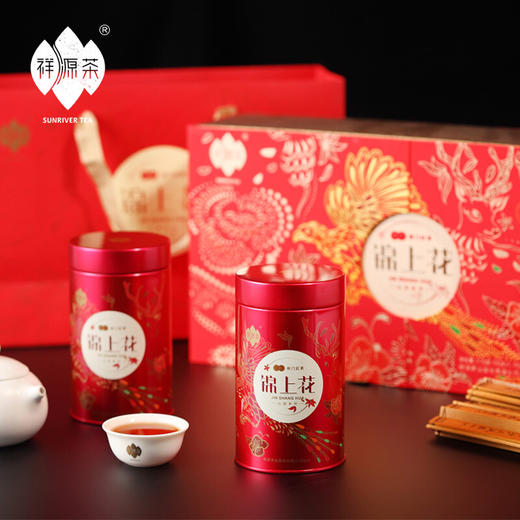 祥源茶 锦上花 祁门红茶 祁红毛峰 礼盒装170g 商品图1