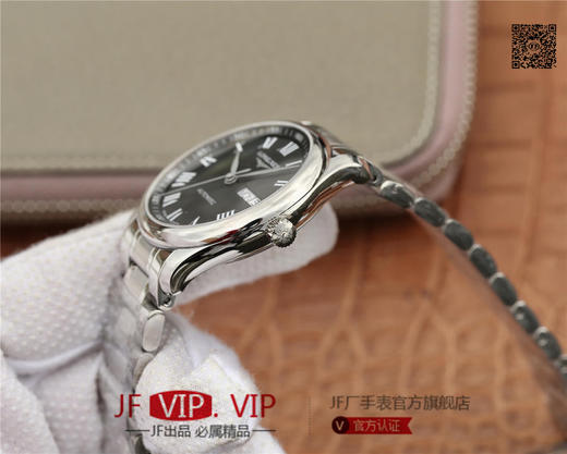 LG浪琴制表传统名匠系列L2.755.5.37.7男表，星期日历双历男表，瑞士进口ETA2836机芯，38.5mm.越巅峰，成就经典. 商品图6