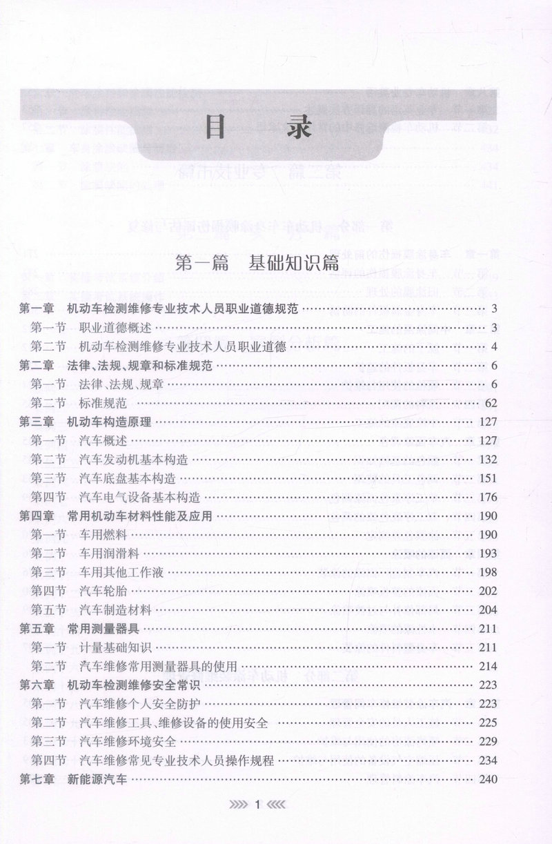 书摘图-书摘图2-机动车整形技术（检测维修工程师）-机动车涂装维修 全国机动车检测维修专业技术人员职业水平考试用书