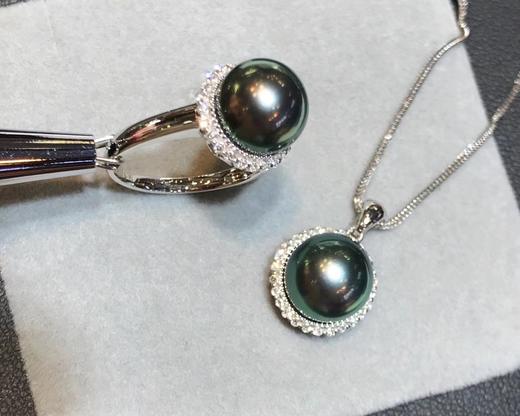 【定制】大溪地黑珍珠 套装 商品图2