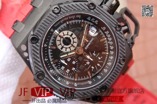 N爱彼幸存者/生还者版，ASIA7750自动机械男士手表腕表，配真皮表带，送一副硅胶表带和两个爱彼限量运动手环。 商品图3