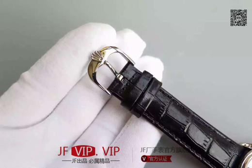 MKS劳力士切利尼系列50509。39毫米直径，包白金，蓝宝石镜面，头层牛皮，男士，不透底，一比一3132专用自动机械机芯。乱真。 商品图2