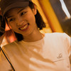 靴下物  原创设计么么茶系列白t恤女夏秋季宽松短款圆领纯棉短袖 商品缩略图3