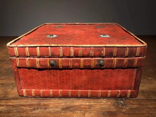 竹胎大漆方盒 顺丰包邮 商品图0