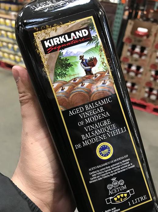 Kirkland意大利摩德纳巴萨米克黑醋（Aged balsamic vinegar）1升/瓶 温哥华直邮 商品图2