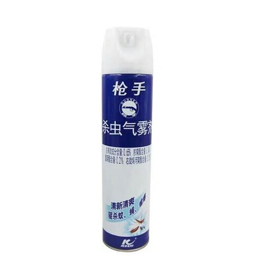 【杀虫剂】枪手600ml杀虫剂清香型杀虫剂喷雾气雾剂抢手灭蚊子药驱虫杀蚊剂 商品图0