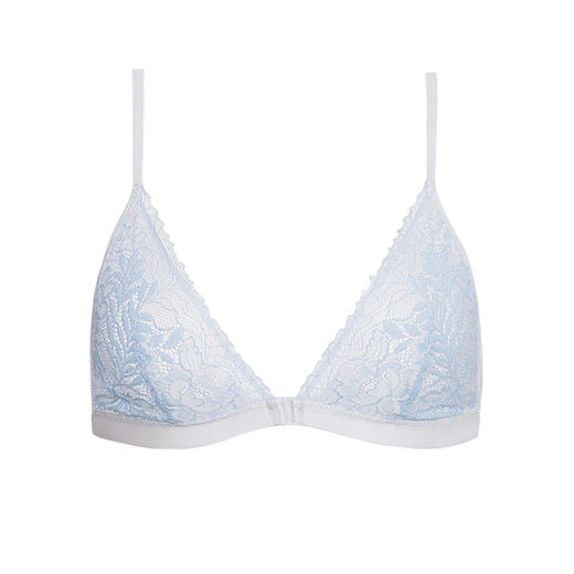 蝉翼 762前扣美背无钢圈三角杯 大胸可穿bralette 商品图5