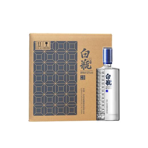 52度 泸州老窖白瓶酒 500ml*6【泸州老窖酒名堂】 商品图0