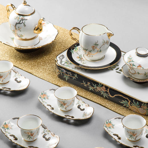 华祥苑 夫人茶礼 石榴家园茶具 商品图2