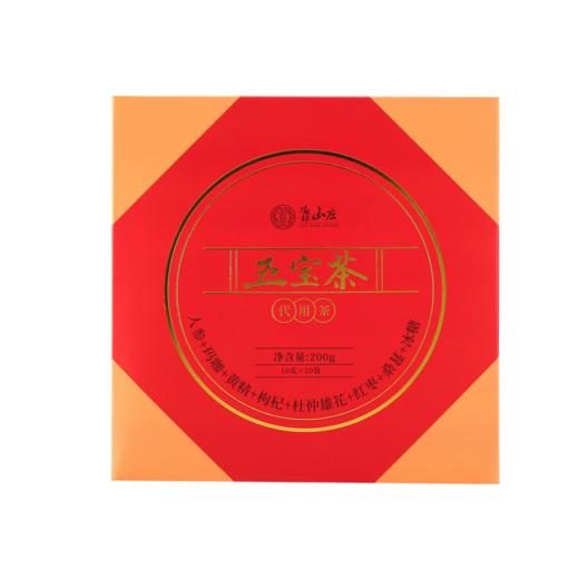 靠山庄人参五宝茶200克 商品图0