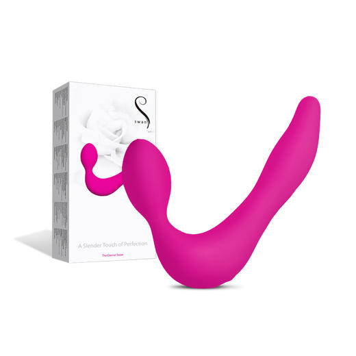 加拿大SWAN Eternal永恒天鹅  女用les拉拉双人共享振动震动棒 商品图3