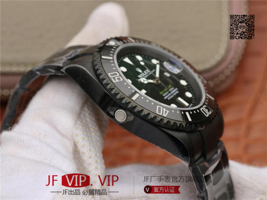 劳力士SEA-DWELLER鬼王 〖黑金钢〗43MM单红 渐兰 渐绿副本的十年精华， 并行代购版鬼王SEA 表壳为精钢 达到与正品一致 商品图4