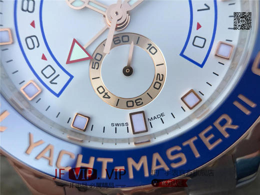 W0591N3150。劳力士，型号：116681-78218系列：游艇名仕型 ASIA7750自动机械机芯，44毫米，男士 材料： 镀黄金；劳力士Ring Command旋转外圈 商品图6