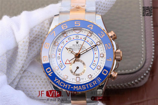 W0591N3150。劳力士，型号：116681-78218系列：游艇名仕型 ASIA7750自动机械机芯，44毫米，男士 材料： 镀黄金；劳力士Ring Command旋转外圈 商品图1