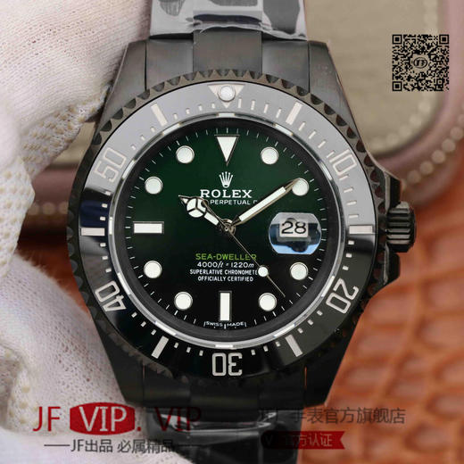 劳力士SEA-DWELLER鬼王 〖黑金钢〗43MM单红 渐兰 渐绿副本的十年精华， 并行代购版鬼王SEA 表壳为精钢 达到与正品一致 商品图0