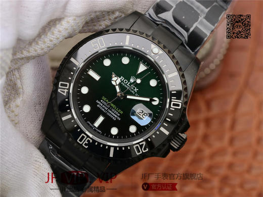 劳力士SEA-DWELLER鬼王 〖黑金钢〗43MM单红 渐兰 渐绿副本的十年精华， 并行代购版鬼王SEA 表壳为精钢 达到与正品一致 商品图2