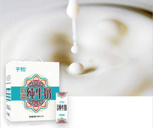 （永久作废）千初  新疆无添加纯牛奶（200ml*12盒） 商品图2