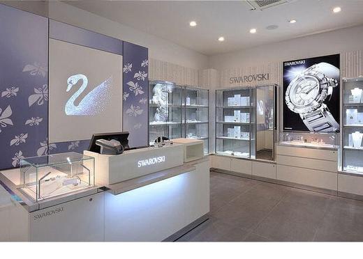 现货特价仅1只 Swarovski 施华洛世奇 女士小钻圈大表盘钢带 商品图5