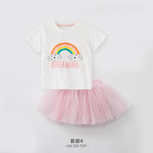 fx-咕噜日记新款超柔5层纱纱裙套装 CGQ706 商品图12