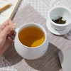 昌南丨影青「佛手荷花」苹果杯 个人办公杯 茶水分离水杯 约350ml 礼盒装 商品缩略图2