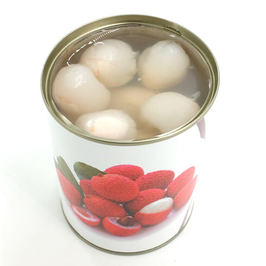糖水荔枝果肉罐头567g 商品图2