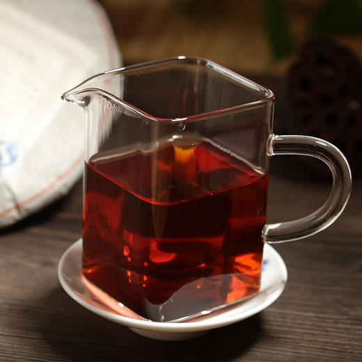 天地间普洱熟茶 易武熟茶 宫廷普洱茶熟茶饼 普洱熟茶坤字饼 商品图2
