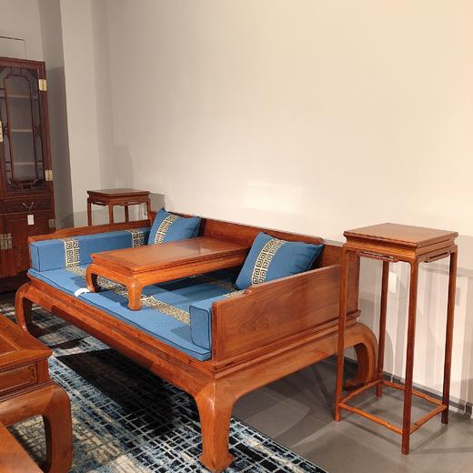 红桥红   家具严选  缅甸花梨(大果紫檀）  【罗汉床混搭沙发系列】 商品图8