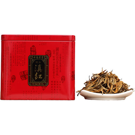 天地间大金芽滇红茶云南滇红红茶茶叶工夫红茶100克装2019头春 商品图0