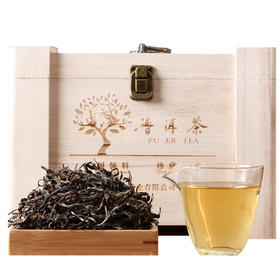 天地间麻黑古树 普洱茶生茶 普洱散茶 易武麻黑 800年古树礼盒装
