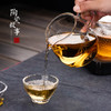 公道杯-玻璃公道杯-刻花公道杯圆肚、四方、直身6款（透明把） 商品缩略图6