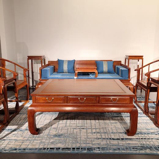 红桥红   家具严选  缅甸花梨(大果紫檀）  【罗汉床混搭沙发系列】 商品图7