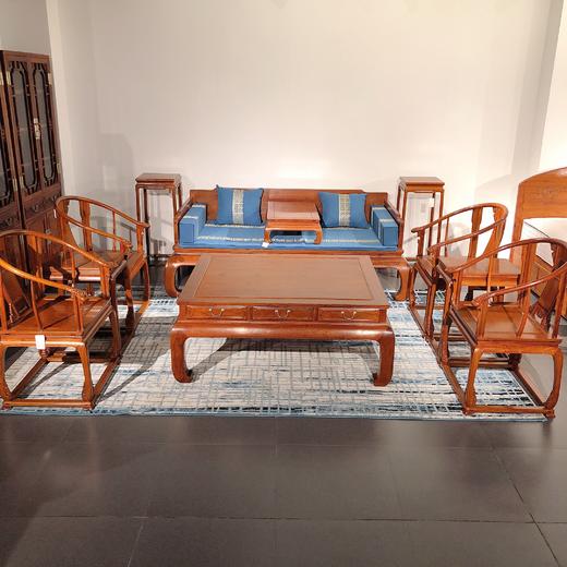 红桥红   家具严选  缅甸花梨(大果紫檀）  【罗汉床混搭沙发系列】 商品图0