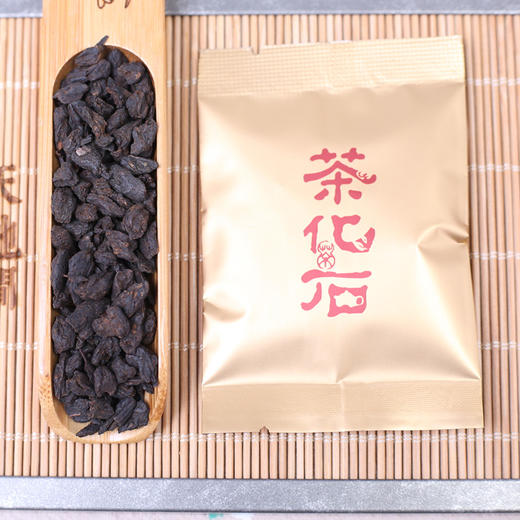 天地间糯香茶化石碎银子金不换云南普洱茶熟茶陈年宫廷小袋礼盒装 商品图3