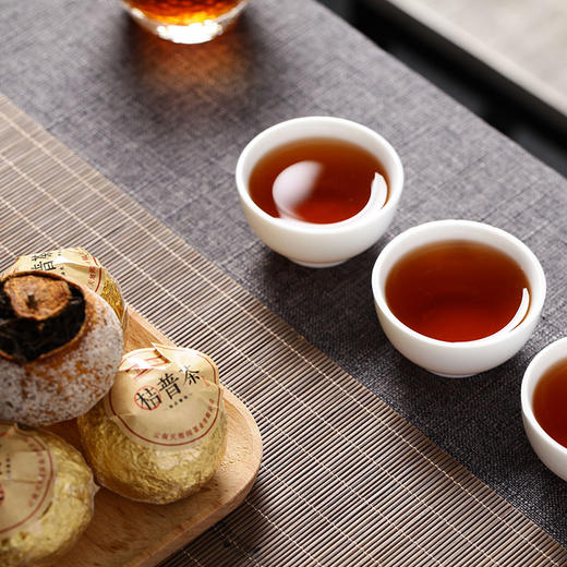 广东桔普茶 新会桔普茶柑普茶2017年新柑普洱茶熟茶橘普 商品图3