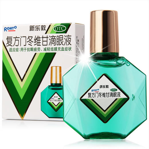 曼秀雷敦新乐敦滴眼液13ml眼药水缓解眼疲劳 商品图0