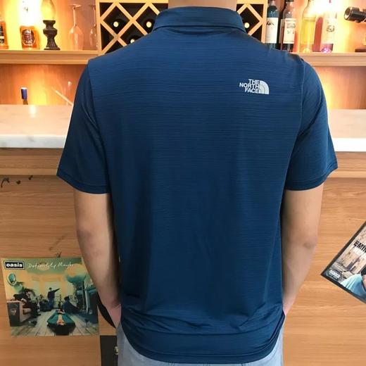 户外日单尖货！T-N-F HeatGear能量面面料 速干排汗 男士翻领polo短袖T恤MTX65007 商品图3