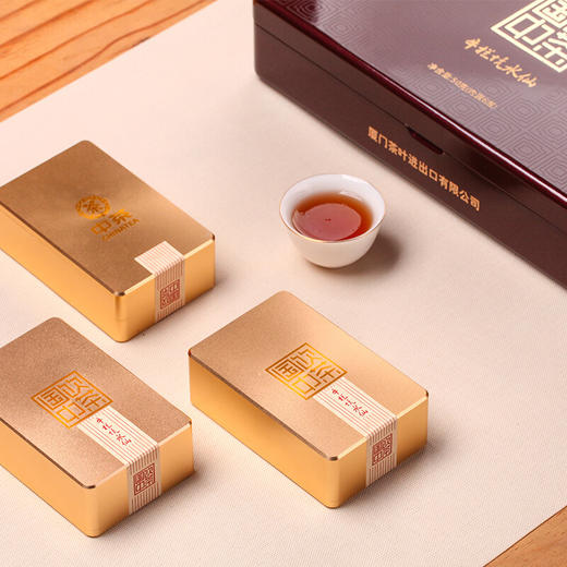 中茶 海堤茶叶 国饮中茶CT3181 牛栏坑水仙 礼盒装50g 商品图3