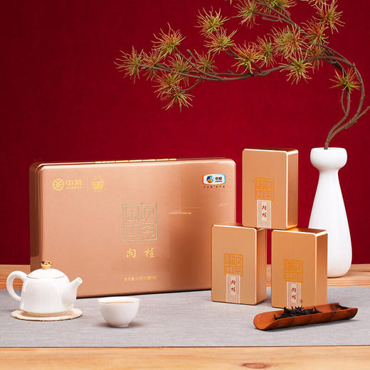 中茶 海堤茶叶 正岩肉桂CT3161 礼盒装50g 商品图1